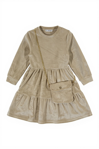 Vestito con borsetta