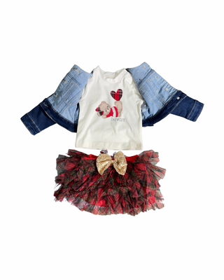 Completo gonna jeans